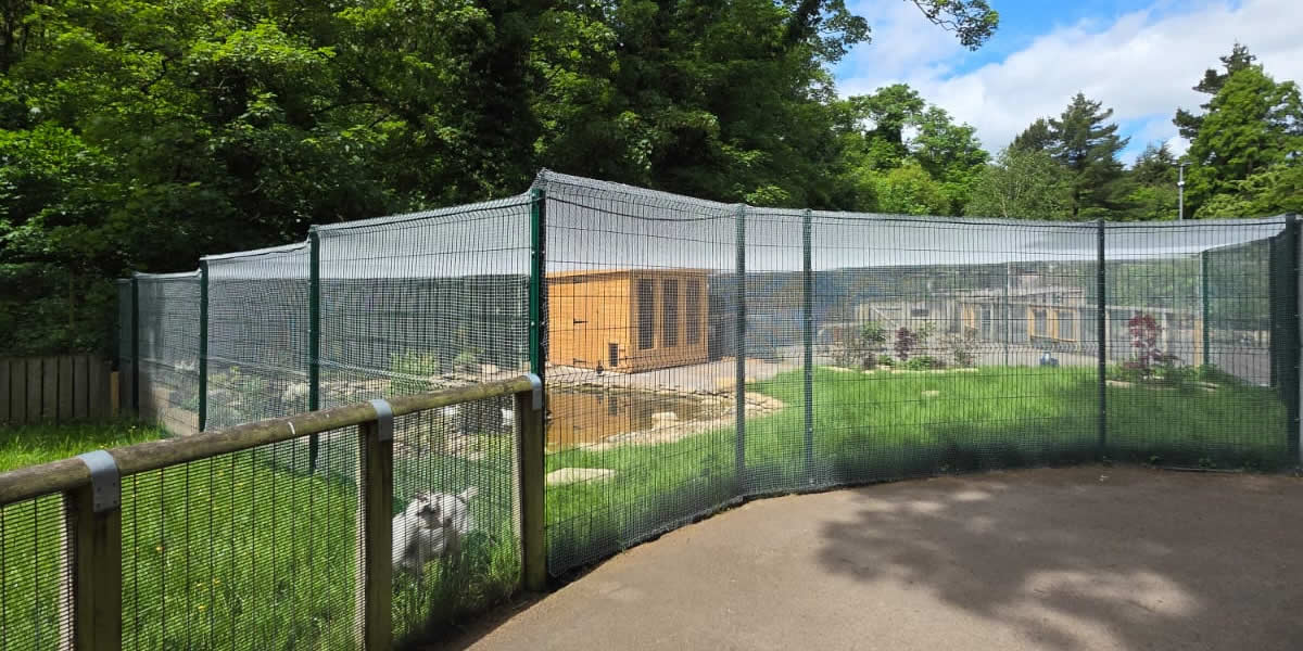 Dual-Purpose Aviary Netting